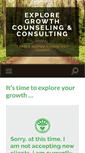 Mobile Screenshot of exploregrowth.com